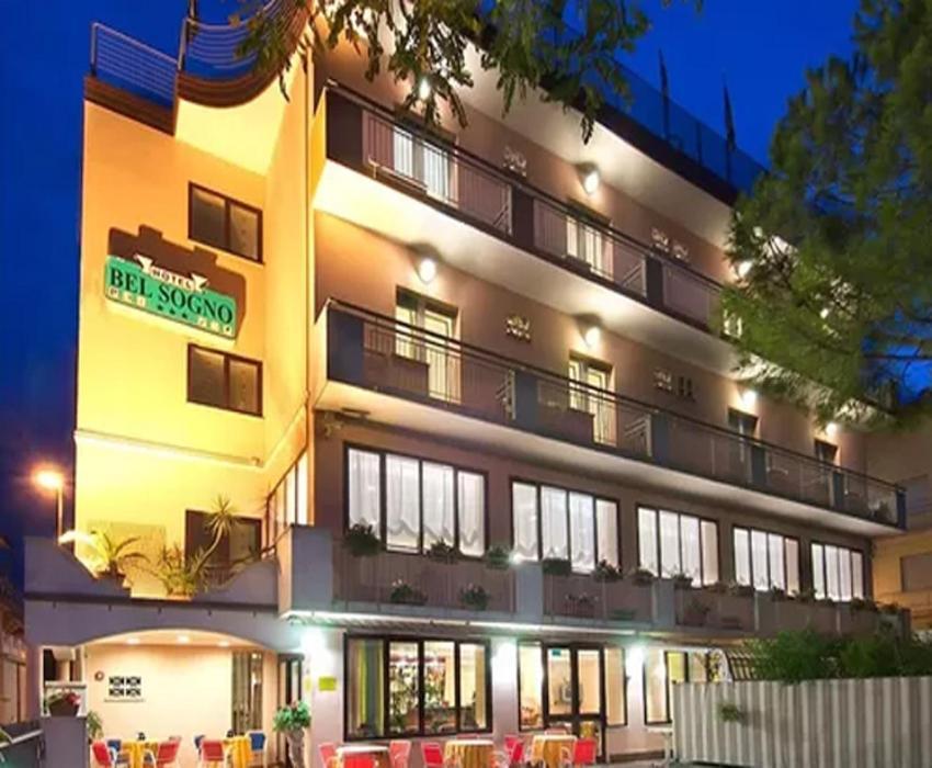 Hotel Bel Sogno Rímini Exterior foto